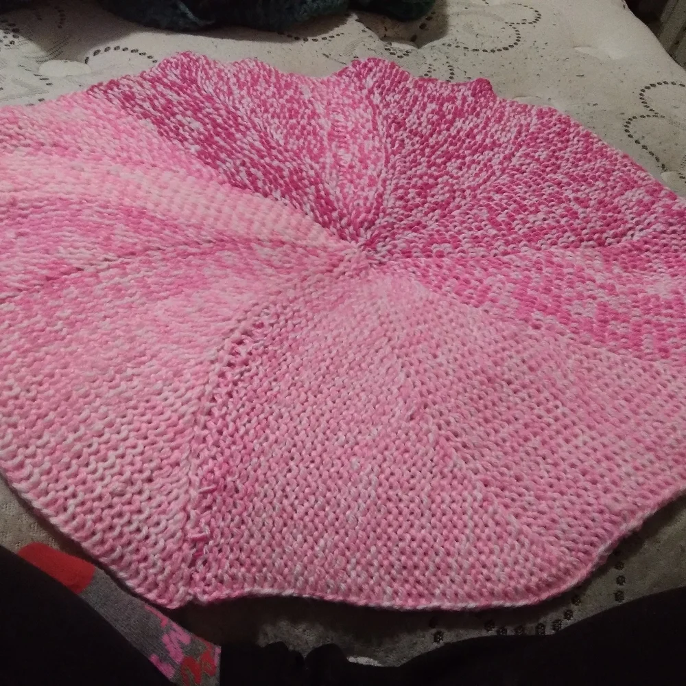 Pink valentines rug